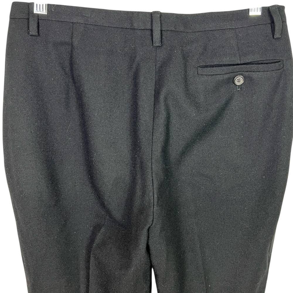 Prada Black Virgin Wool Blend Equestrian Riding Pants Size 8 Made in Italy - Picture 5 of 14